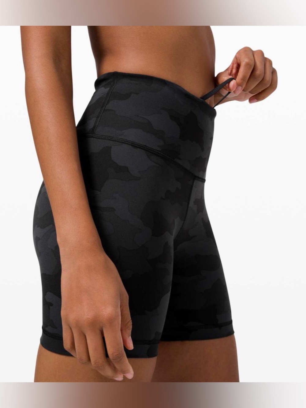 Lululemon Wunder Train High-Rise
Short 6" in Heritage 365 Camo Deep Coal Size 4